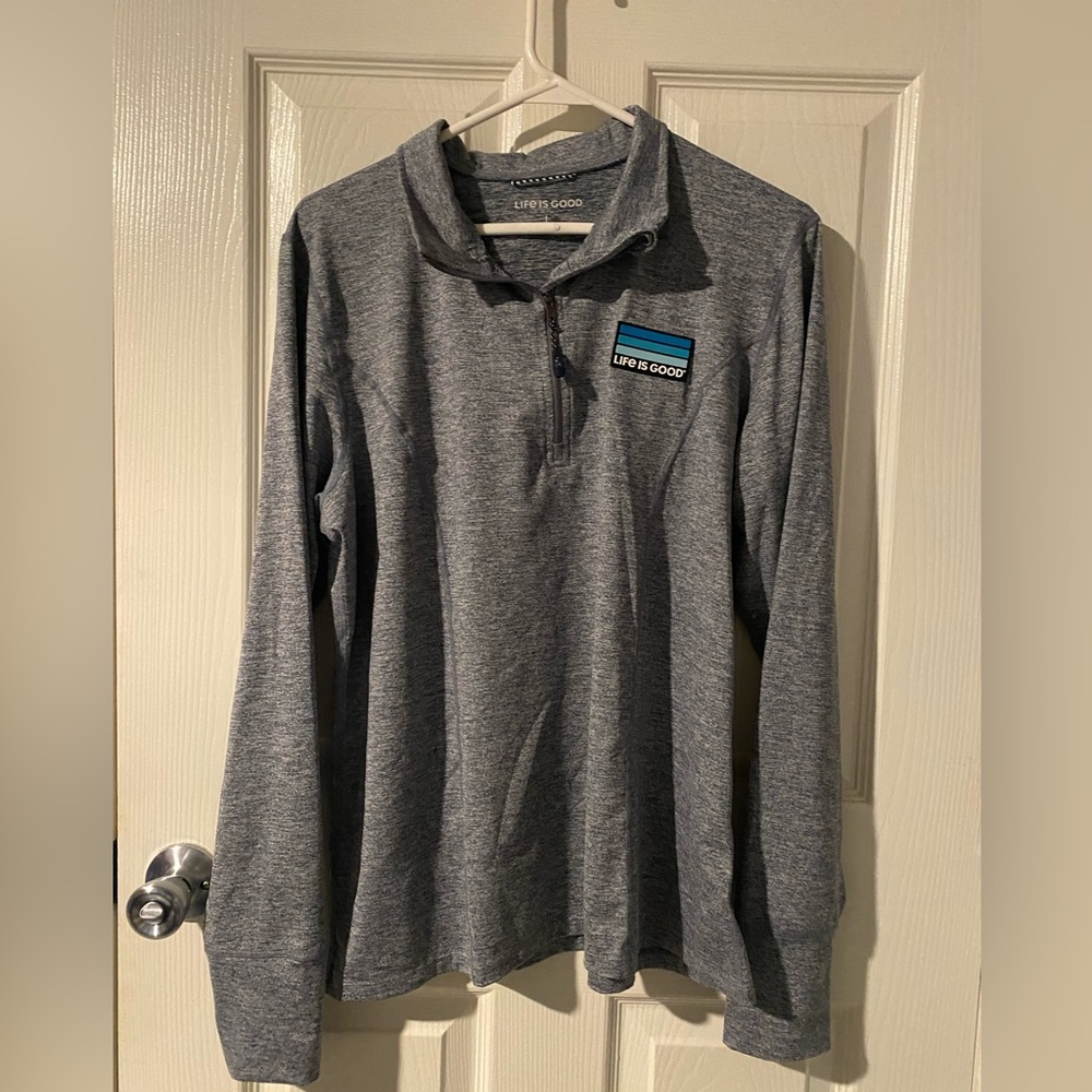 Life is Good Womens quarter-zip